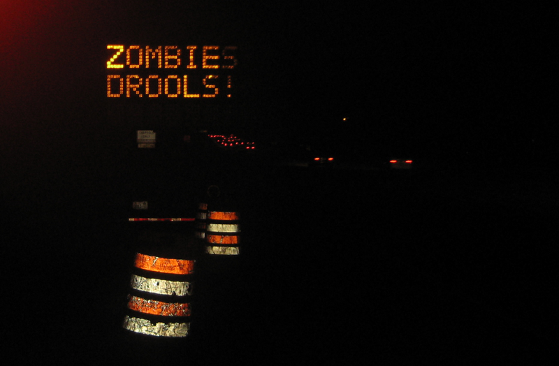 Illustration for article titled Jalopnik-Hacked Road Sign: We're All Going To Jail Now